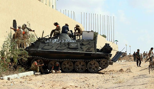 milicias libias en Sirte Los últimos terroristas de Daesh en Sirte oponen una gran resistencia
